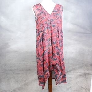 Rachel Zoe 100% silk sleeveless swimsuit coverup S